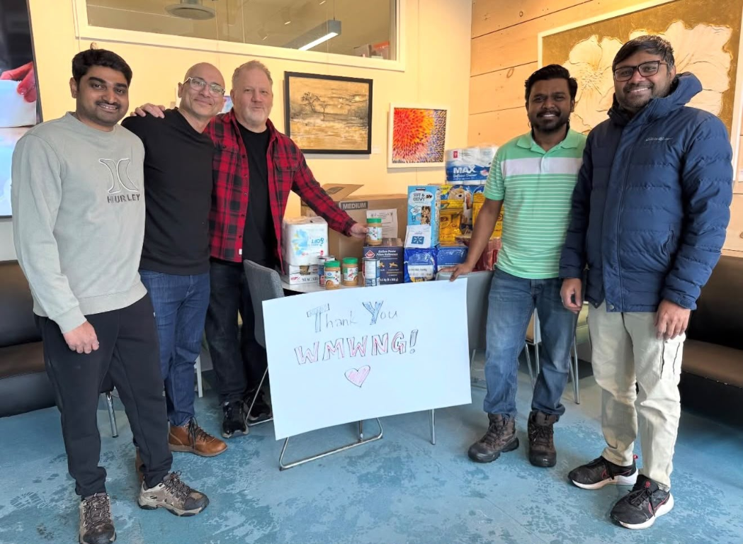 Guelph Tamil Society community outreach donation